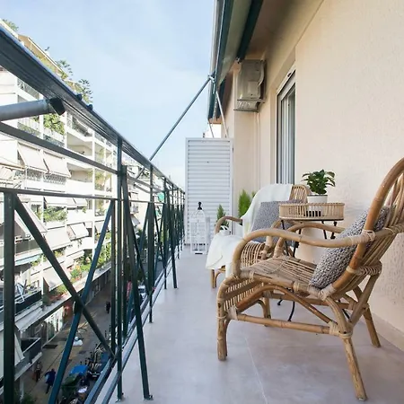 Apartment Relaxed Modern Luxury In The Center Of Lively Koukaki *